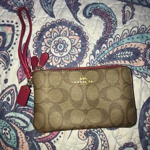 Coach wristlet